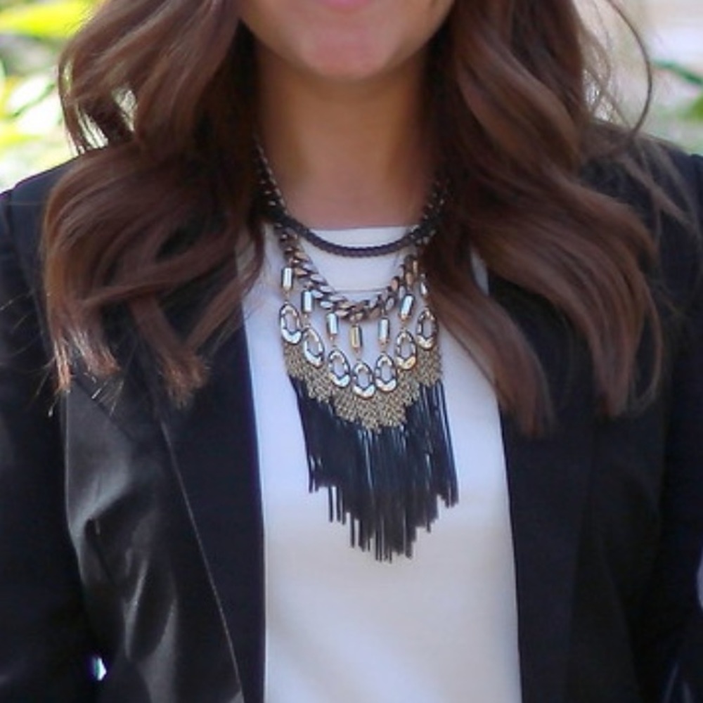 Stella & Dot Lilith Fringe Necklace
